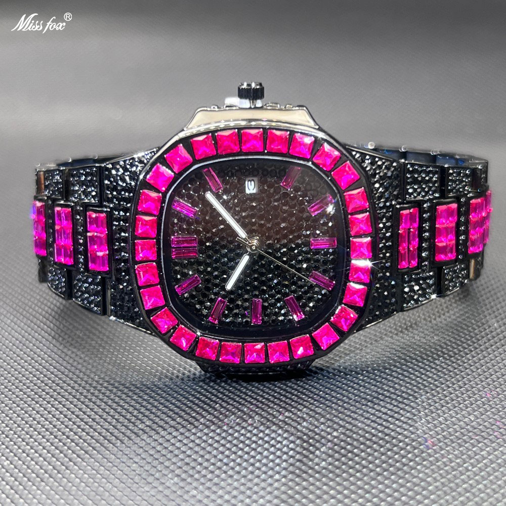 Luxury Watch Iceberg - MISSFOX Luxury Watch For Men Rose