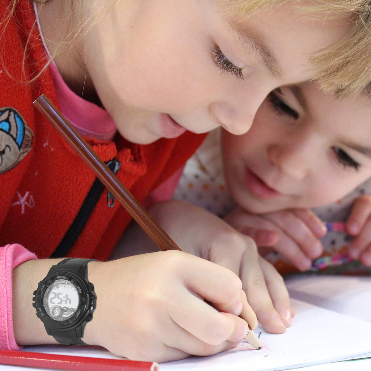 Luxury Watch Kids - 1Pcs Kids Waterproof Sports Watch Digital