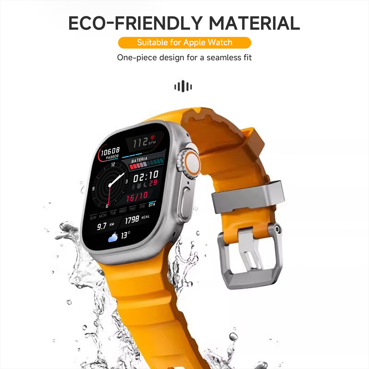 Case+Strap 2IN1 for Apple Watc - Luxury Watch German 评论和价格