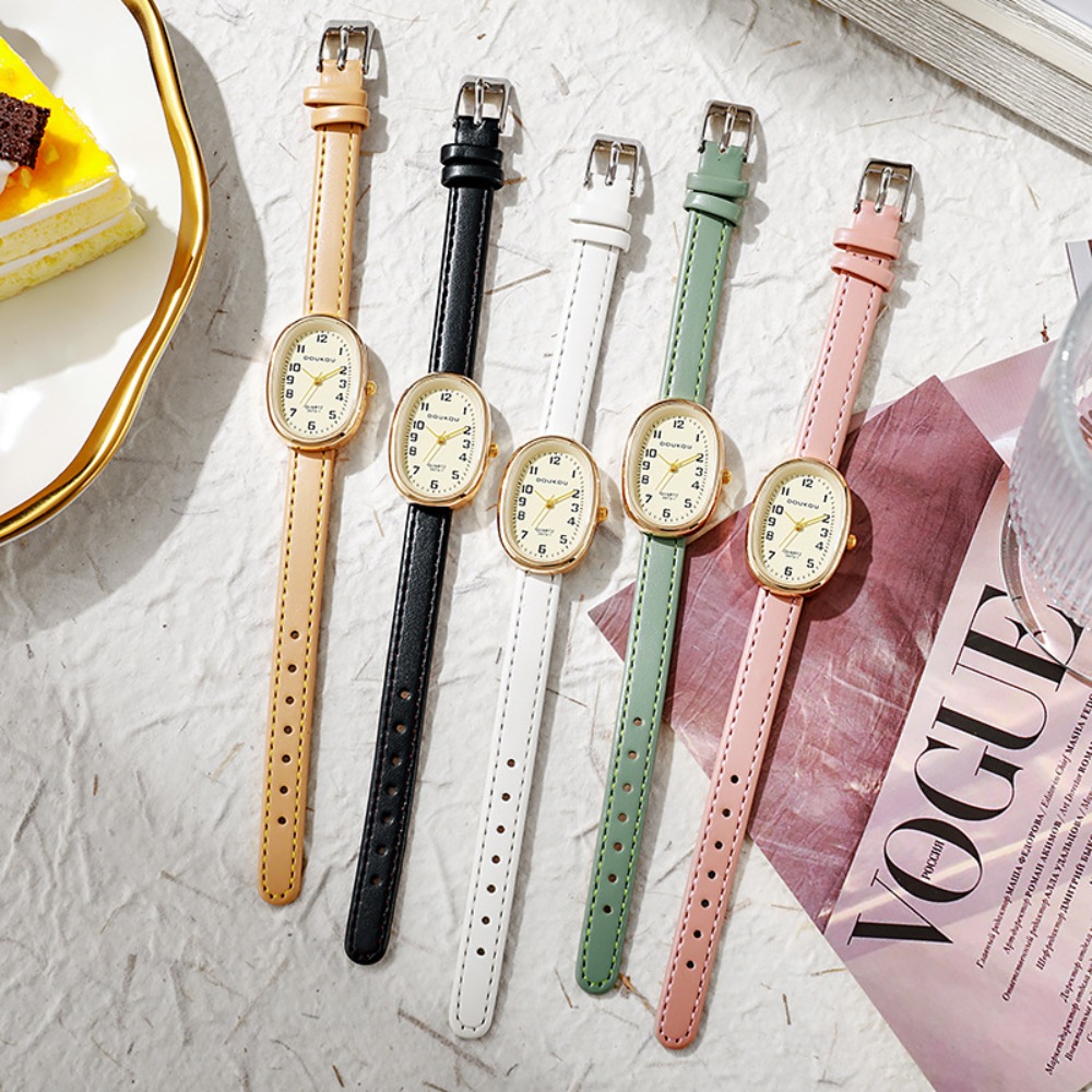 Luxury Oval Dial Women Watches - Luxury Watch Straps 评论和价格