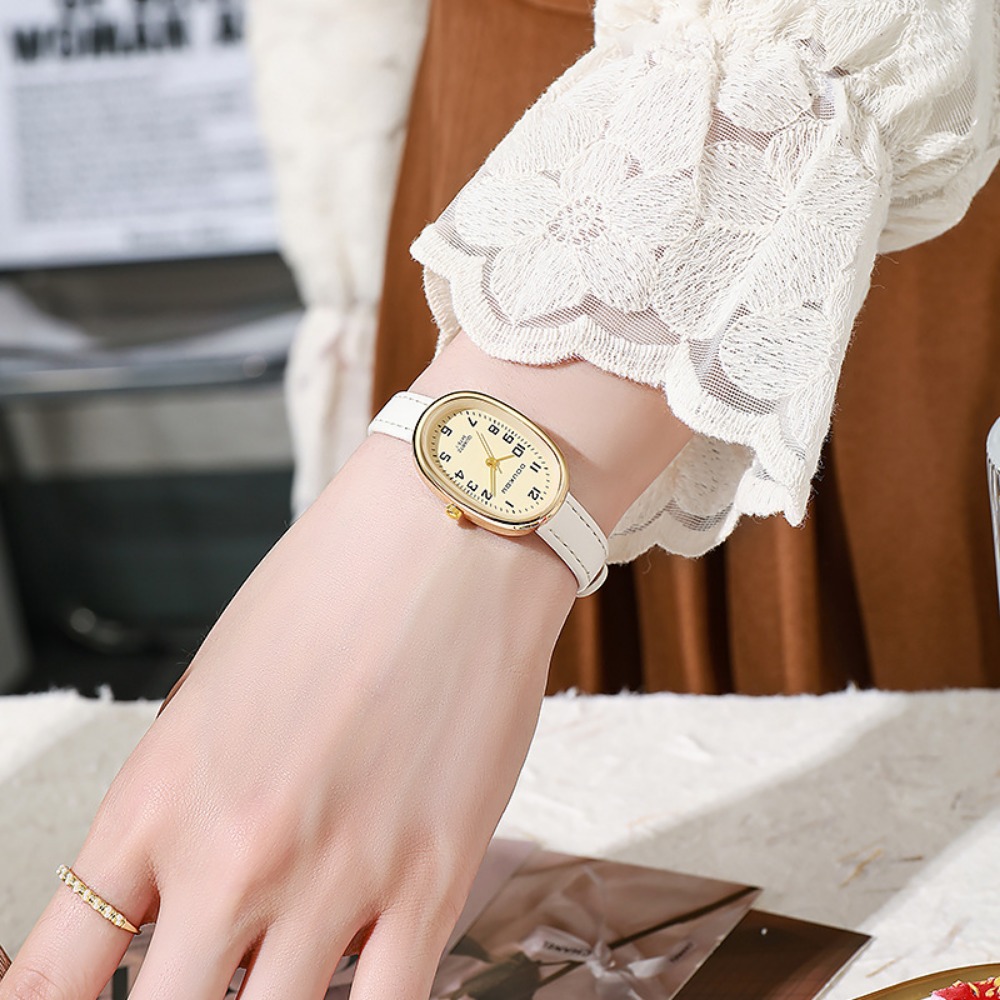 Luxury Oval Dial Women Watches - Luxury Watch Straps 评论和价格