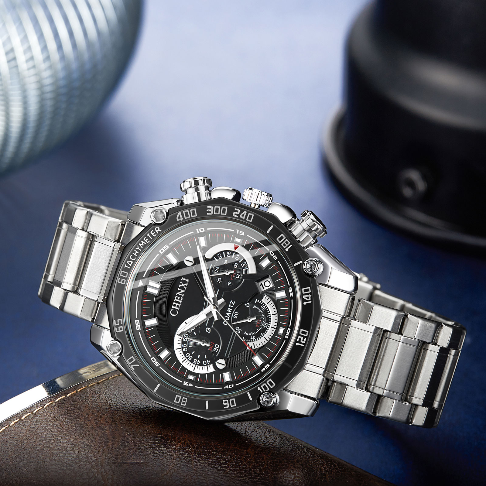CHENXI Mens Watches Stainless  - Zen Luxury Watch 评论和价格