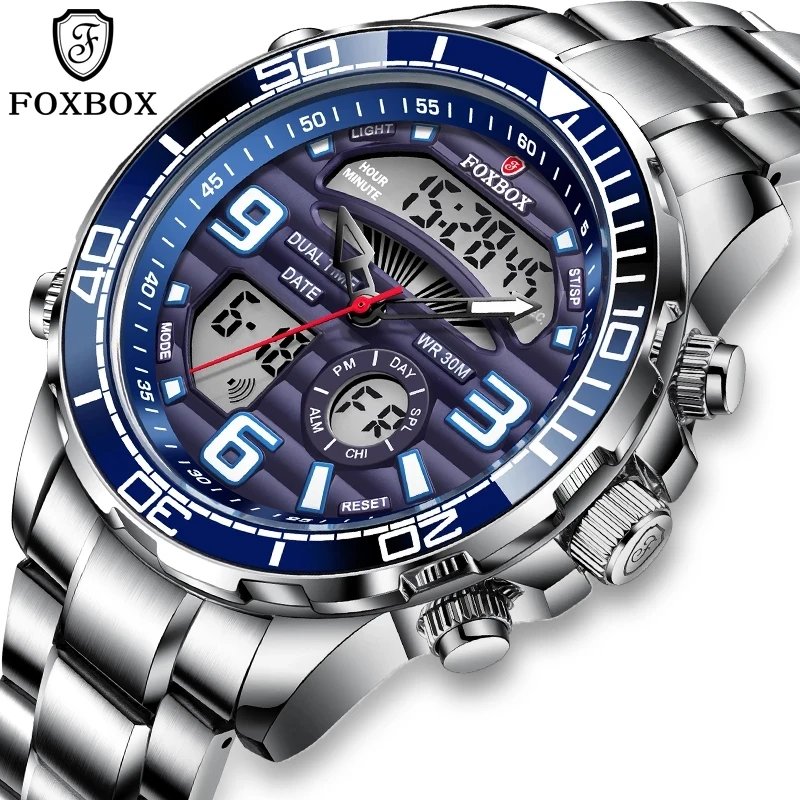 FOXBOX Top Brand Luxury Digita - Luxury Watch All Brands 评论和价格