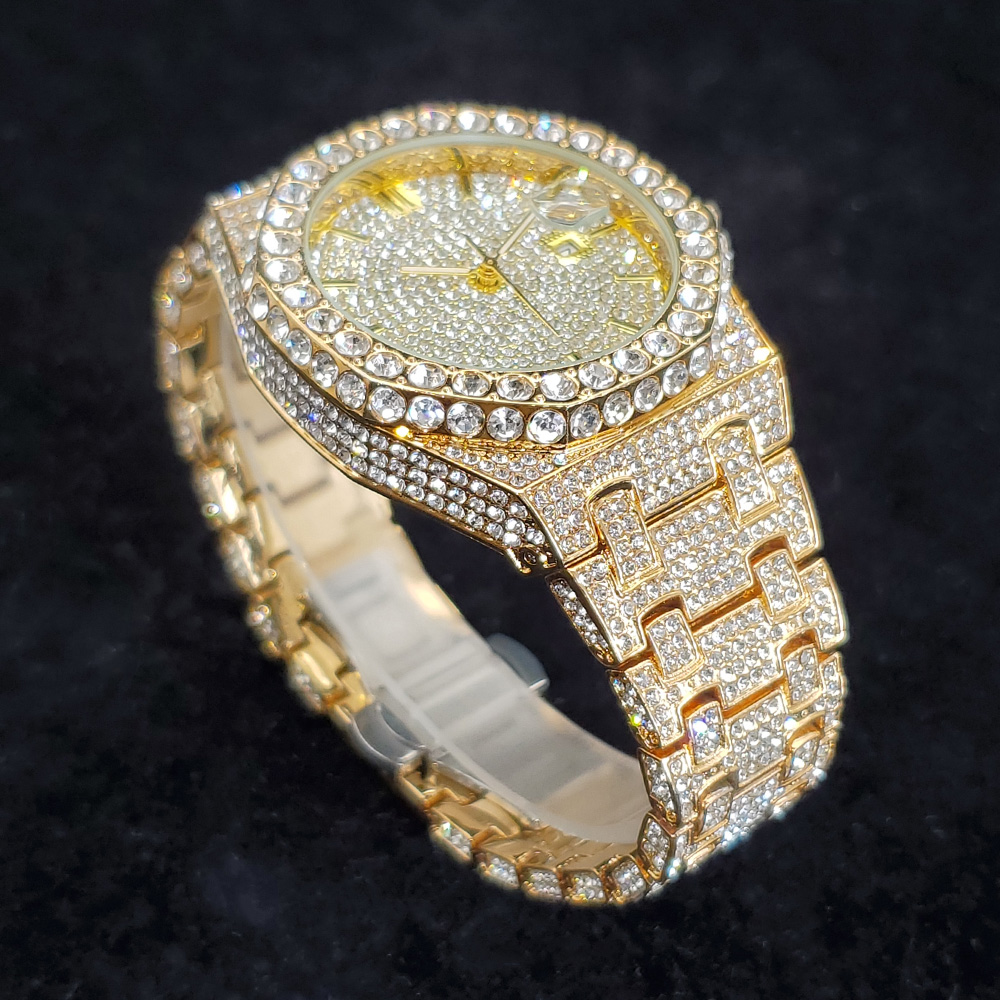 Luxury Diamond Gold Watches fo - Luxury Watch Iceberg 评论和价格