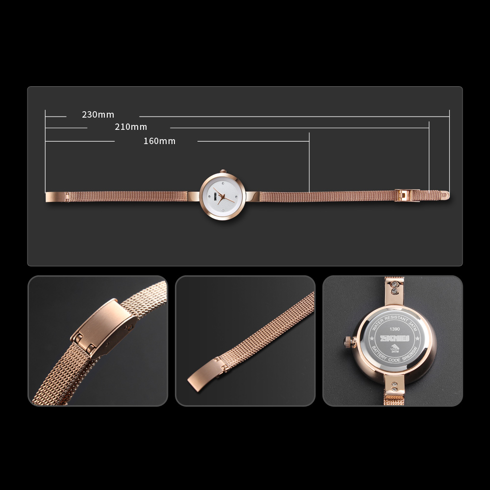 SKMEI 1390 Luxury Girl Bracele - Luxury Watch Kids 评论和价格