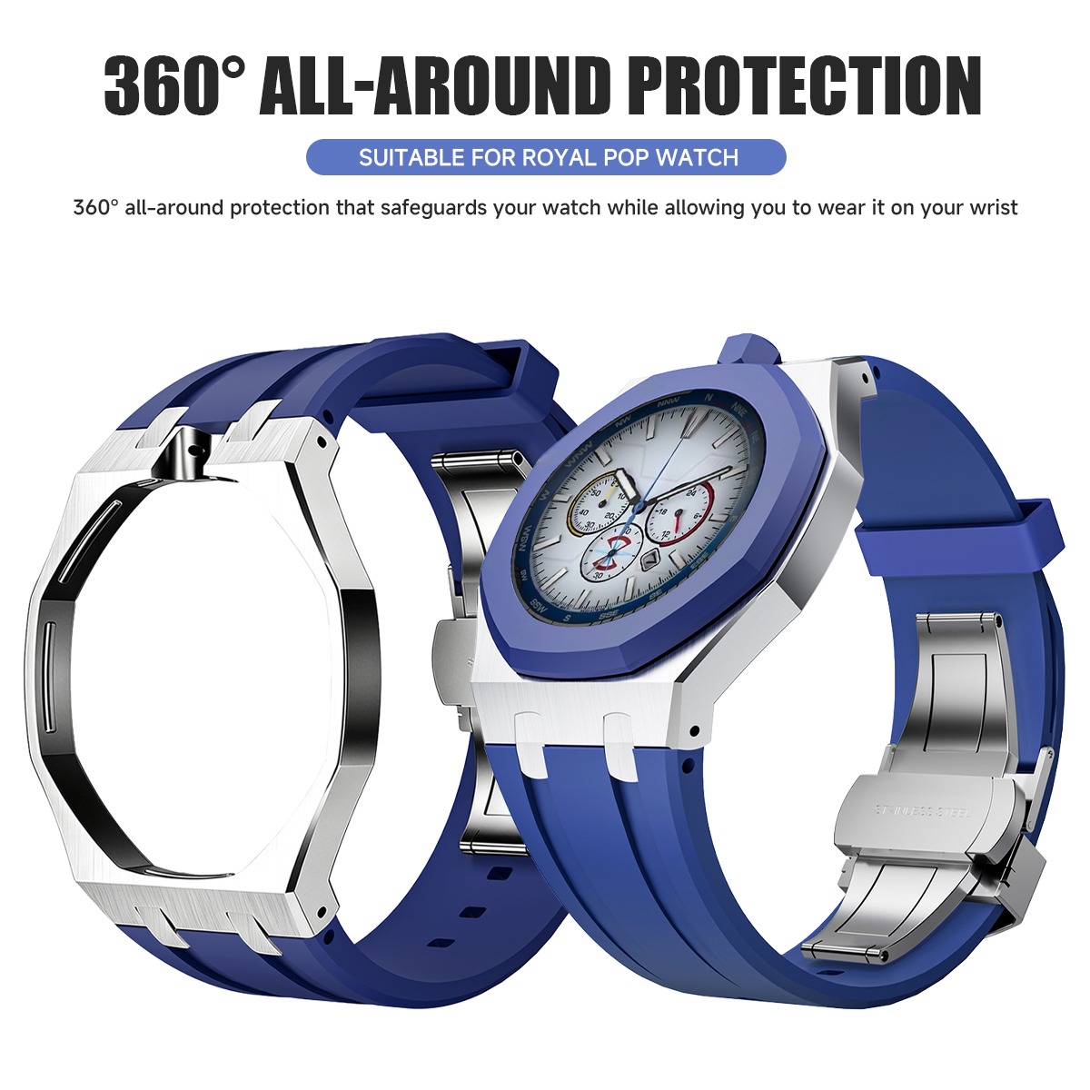 Luxury Metal / Silicone Conver - Luxury Watch German 评论和价格
