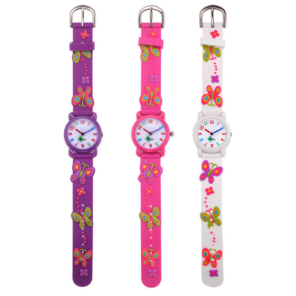 Kids Silicone Quartz Watch Fea - Luxury Watch Kids 评论和价格