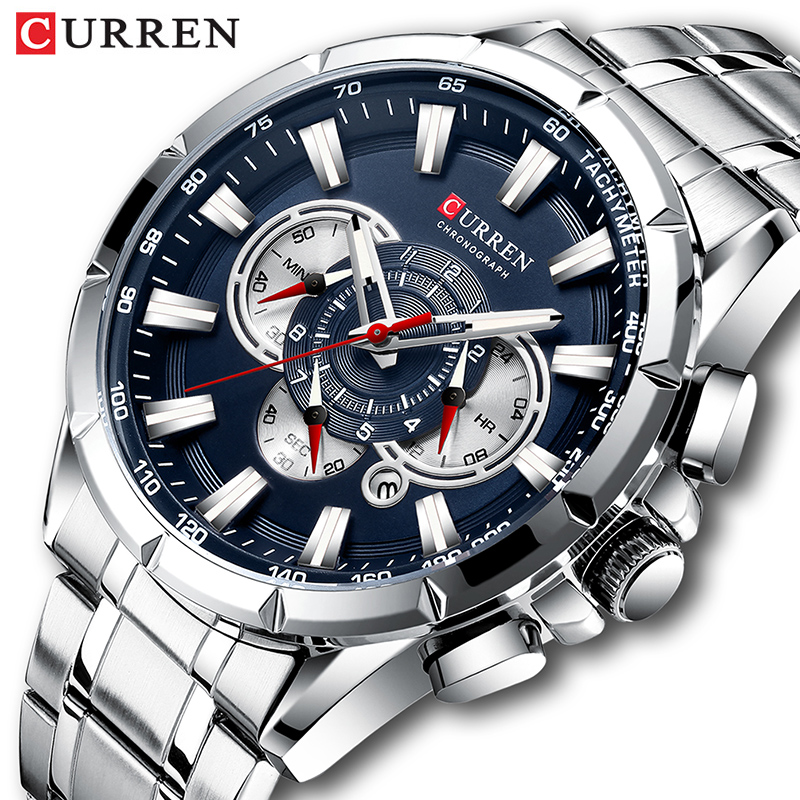 CURREN Wrist Watch Men Waterpr - Zen Luxury Watch 评论和价格