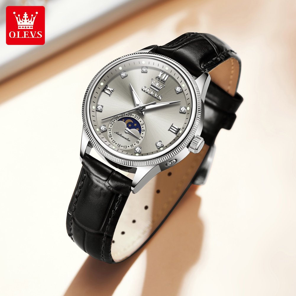 OLEVS Moon Phase Fashion Women - Luxury Watch Moon Phase 评论和价格