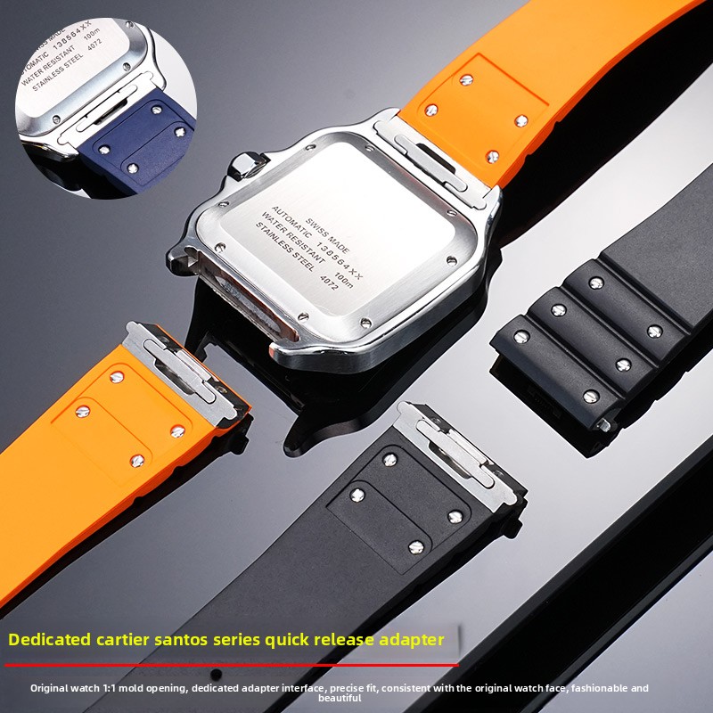 19mm 21mm For Cartier Santos W - Luxury Watch Cartier 评论和价格