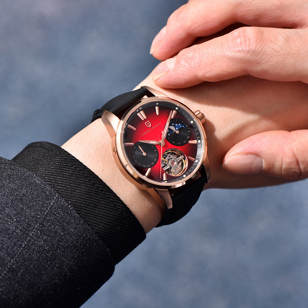 2025 New PAGANI DESIGN Watches - Luxury Watch Leather 评论和价格