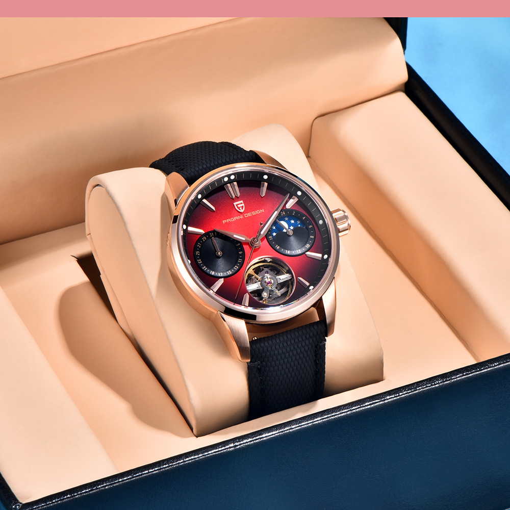 2025 New PAGANI DESIGN Watches - Luxury Watch Leather 评论和价格