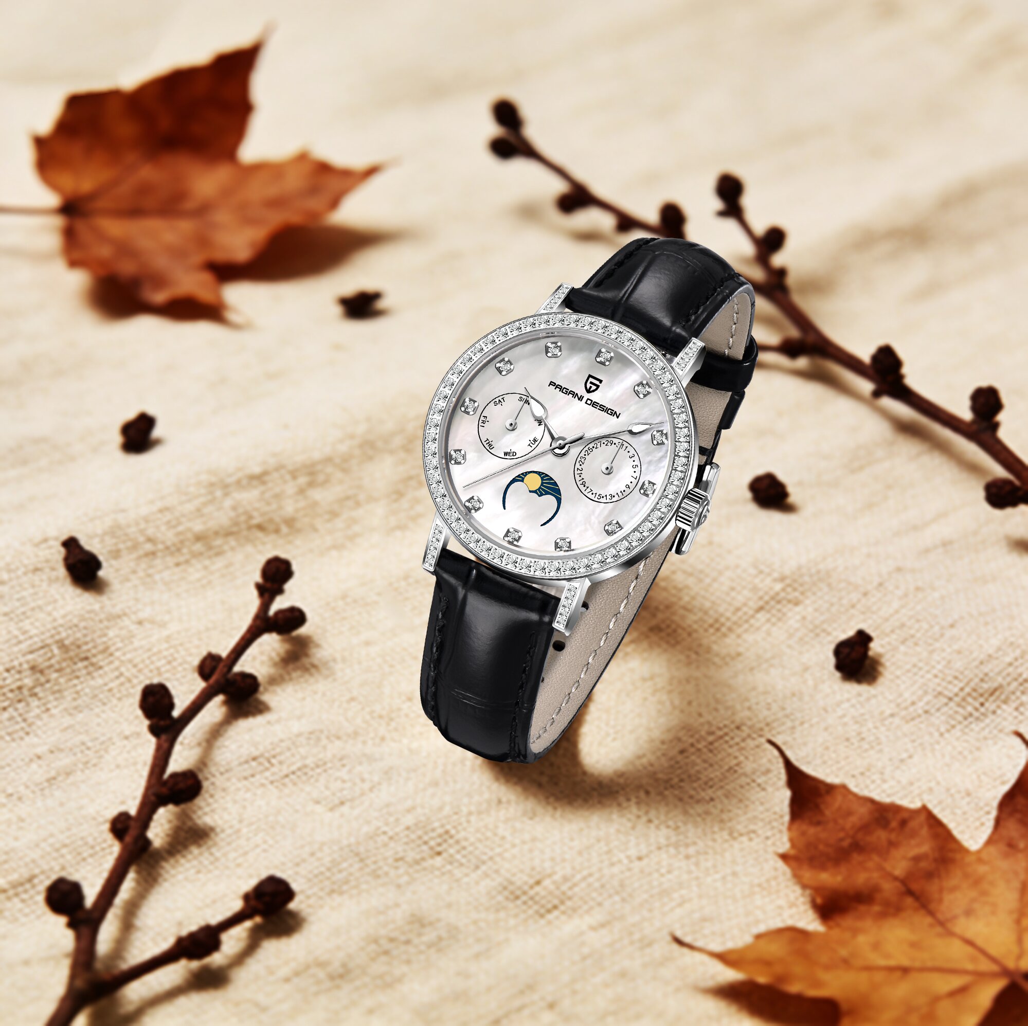 PAGANI DESIGN Elite Luxury Lad - Luxury Watch Moon Phase 评论和价格