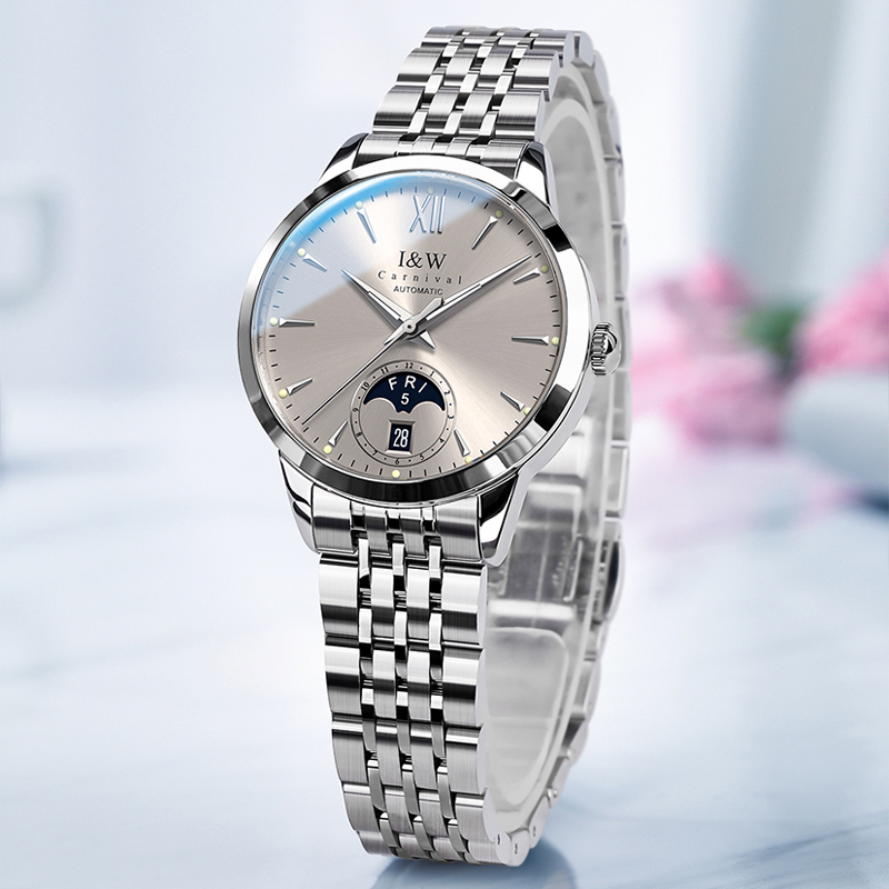 CARNIVAL High-End Series IW Br - Luxury Watch Moon Phase 评论和价格