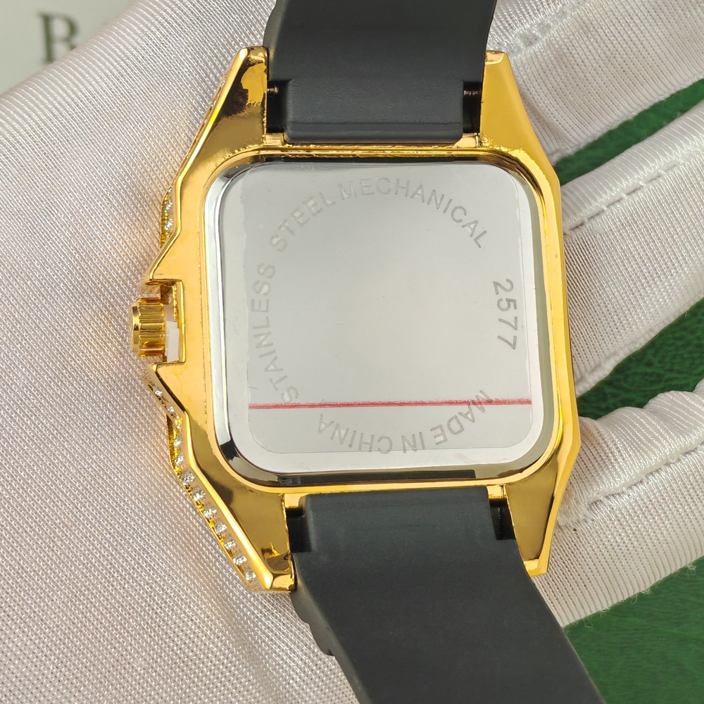 Hot Fashion Square Full Diamon - Luxury Watch Iceberg 评论和价格