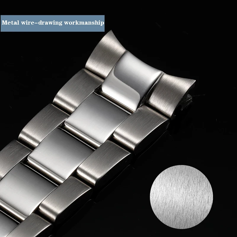20mm Metal Bracelet For Oyster - Rolex Watch Submariner 评论和价格