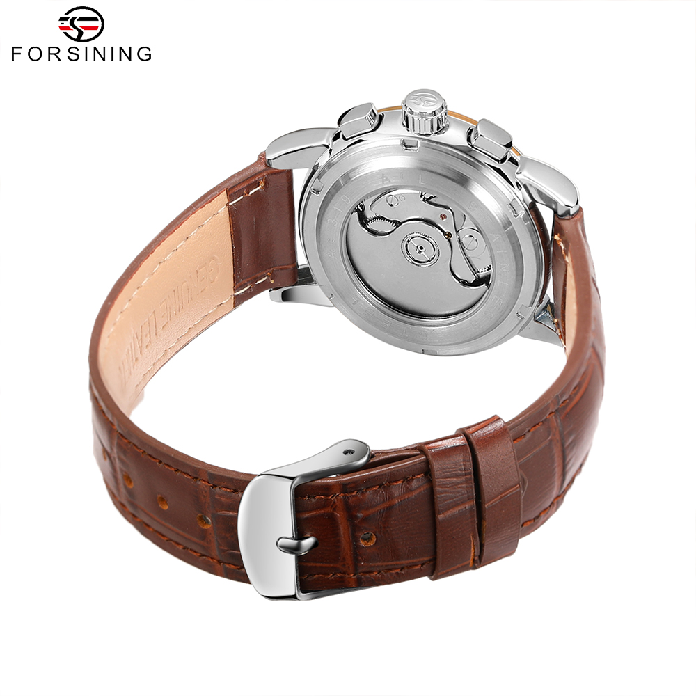 FORSINING Women Automatic Mech - Luxury Watch Moon Phase 评论和价格