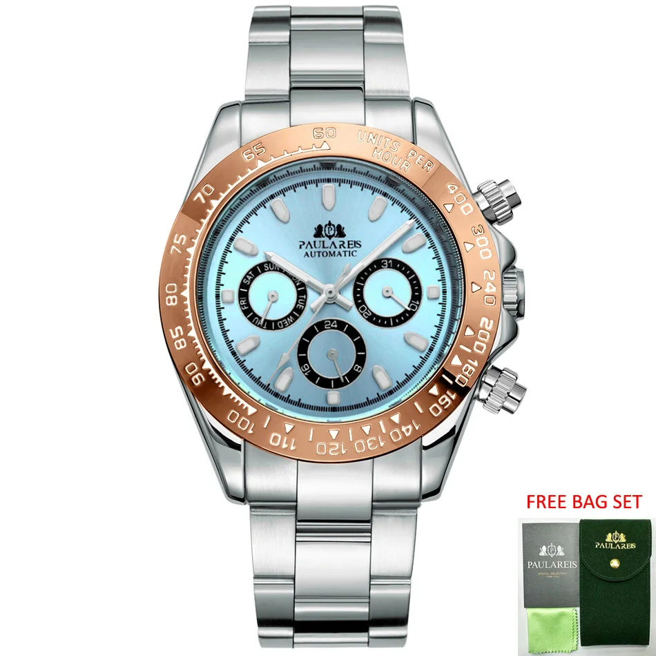 Automatic Watches for Men Mech - Luxury Watch Iceberg 评论和价格