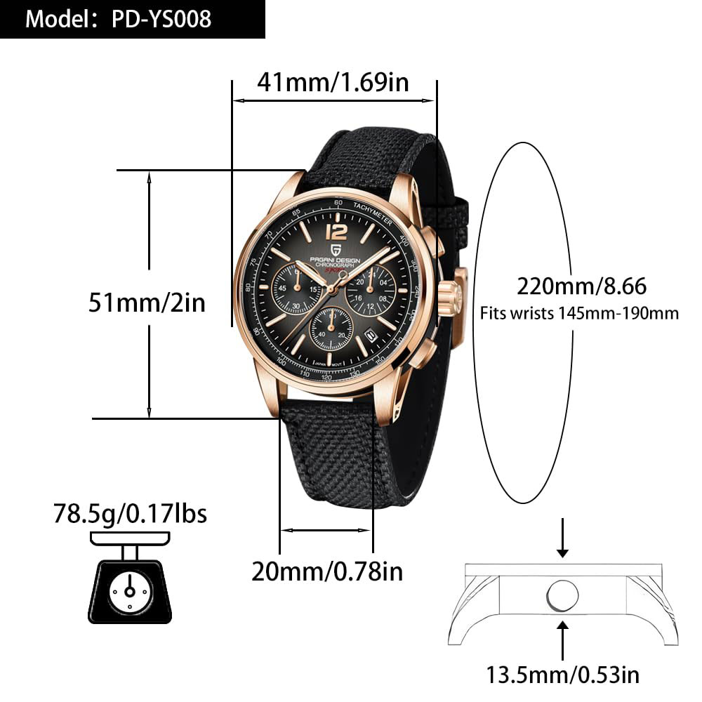 PAGANI DESIGN New Mens Watch 4 - Zen Luxury Watch 评论和价格