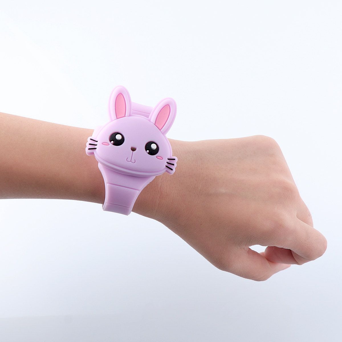 Purple Silicone Rabbit Shape L - Luxury Watch Kids 评论和价格