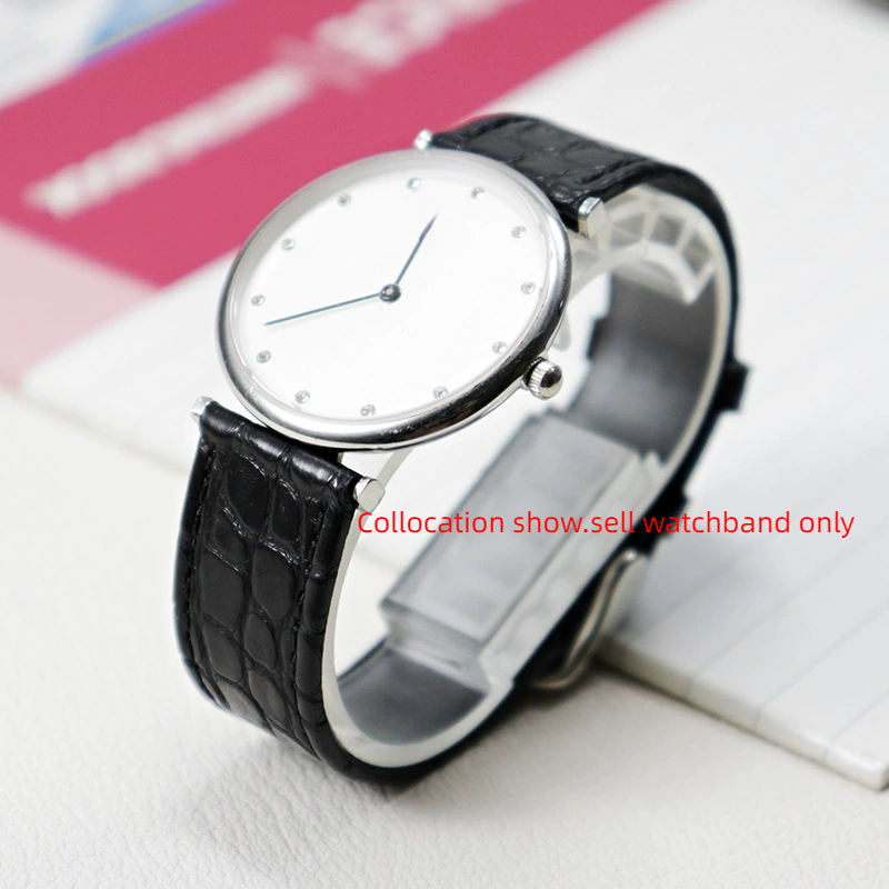 Thin crocodile Genuine leather - Luxury Watch Cartier 评论和价格