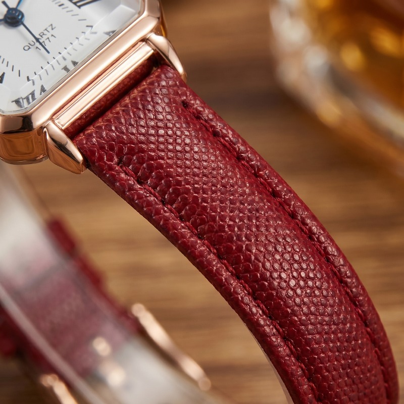 Fashion Rectangle Quartz Watch - Luxury Watch Female 评论和价格