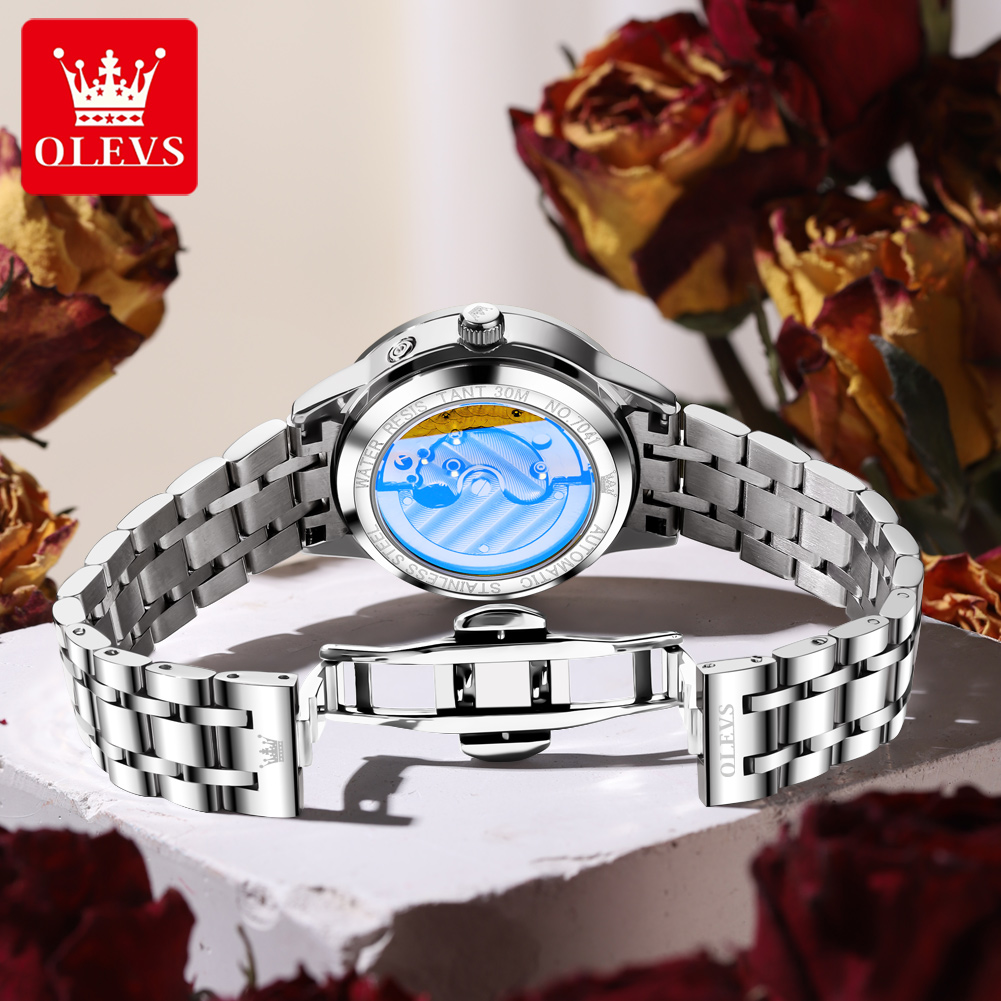 OLEVS 7041 Elegance Moon Phase - Luxury Watch Moon Phase 评论和价格