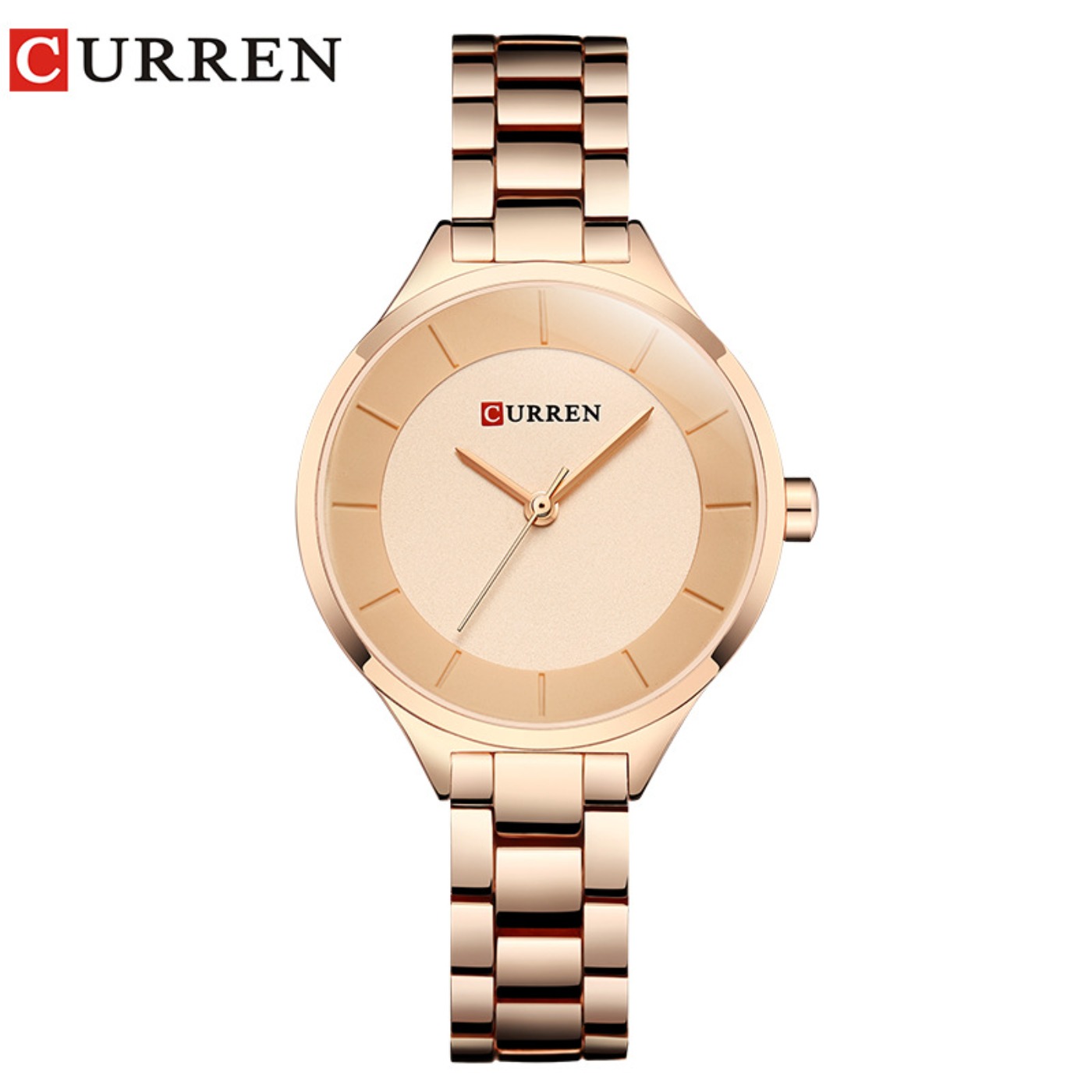 CURREN New Simple Women Bracel - Luxury Watch Female 评论和价格