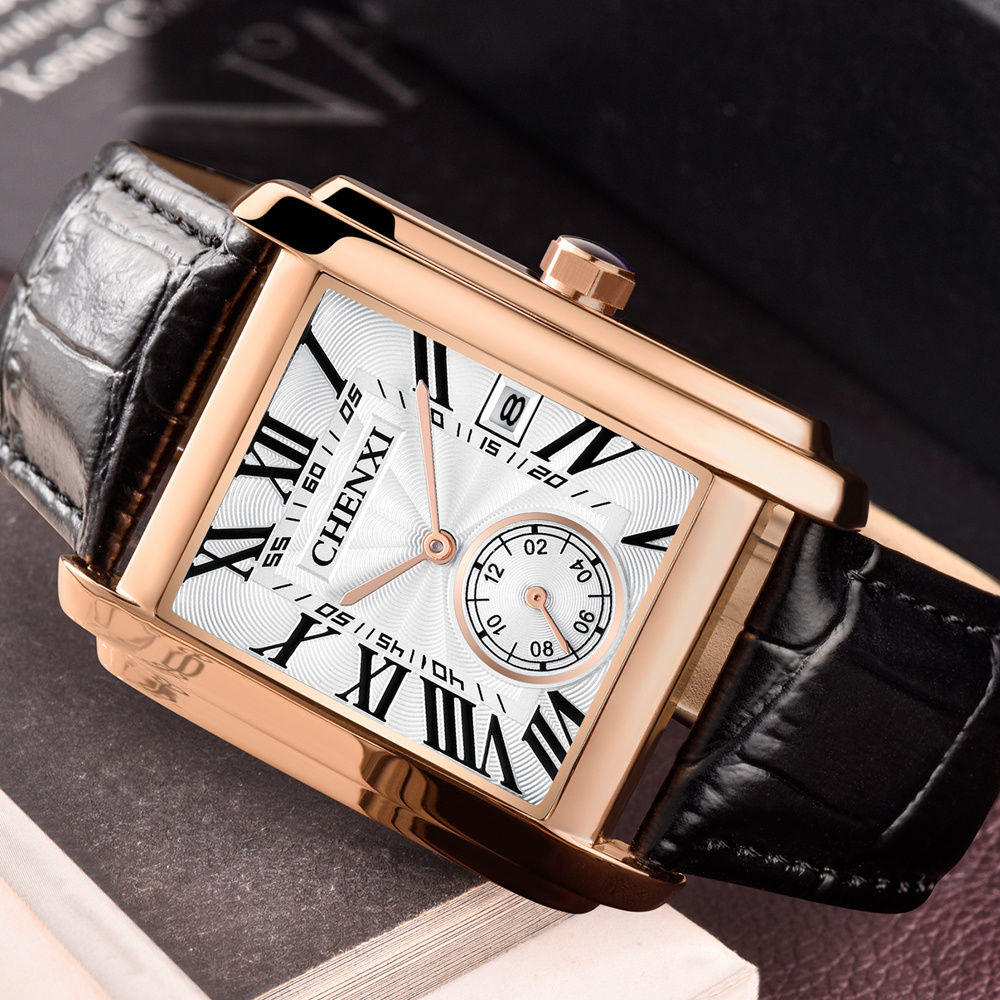 CHENXI 8216 Fashion Classic Sq - Zen Luxury Watch 评论和价格
