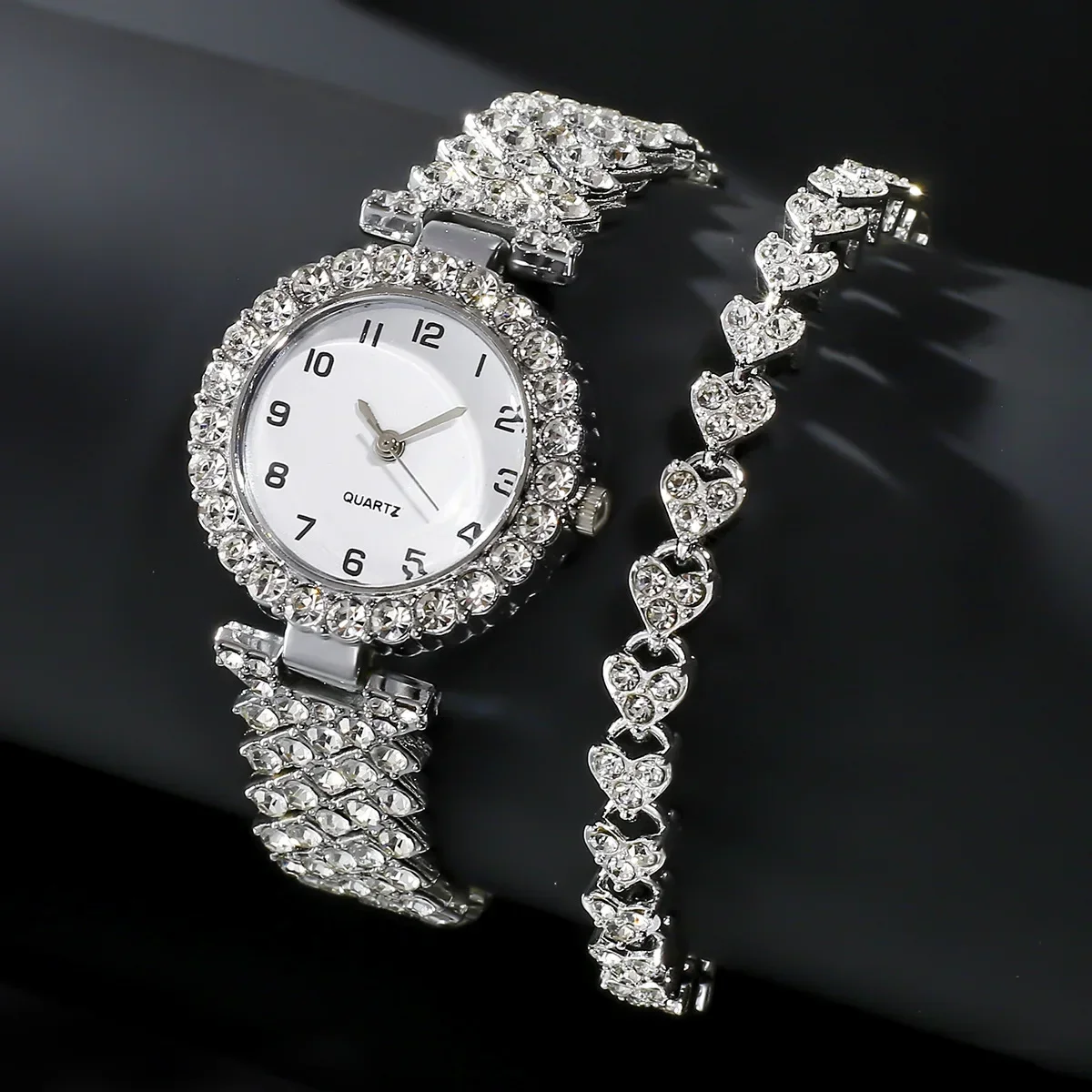 1pcs/2pcs Luxury Fashion Women - Luxury Watch Female 评论和价格