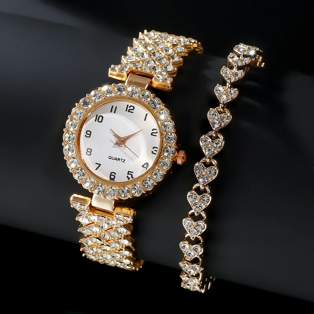 1pcs/2pcs Luxury Fashion Women - Luxury Watch Female 评论和价格