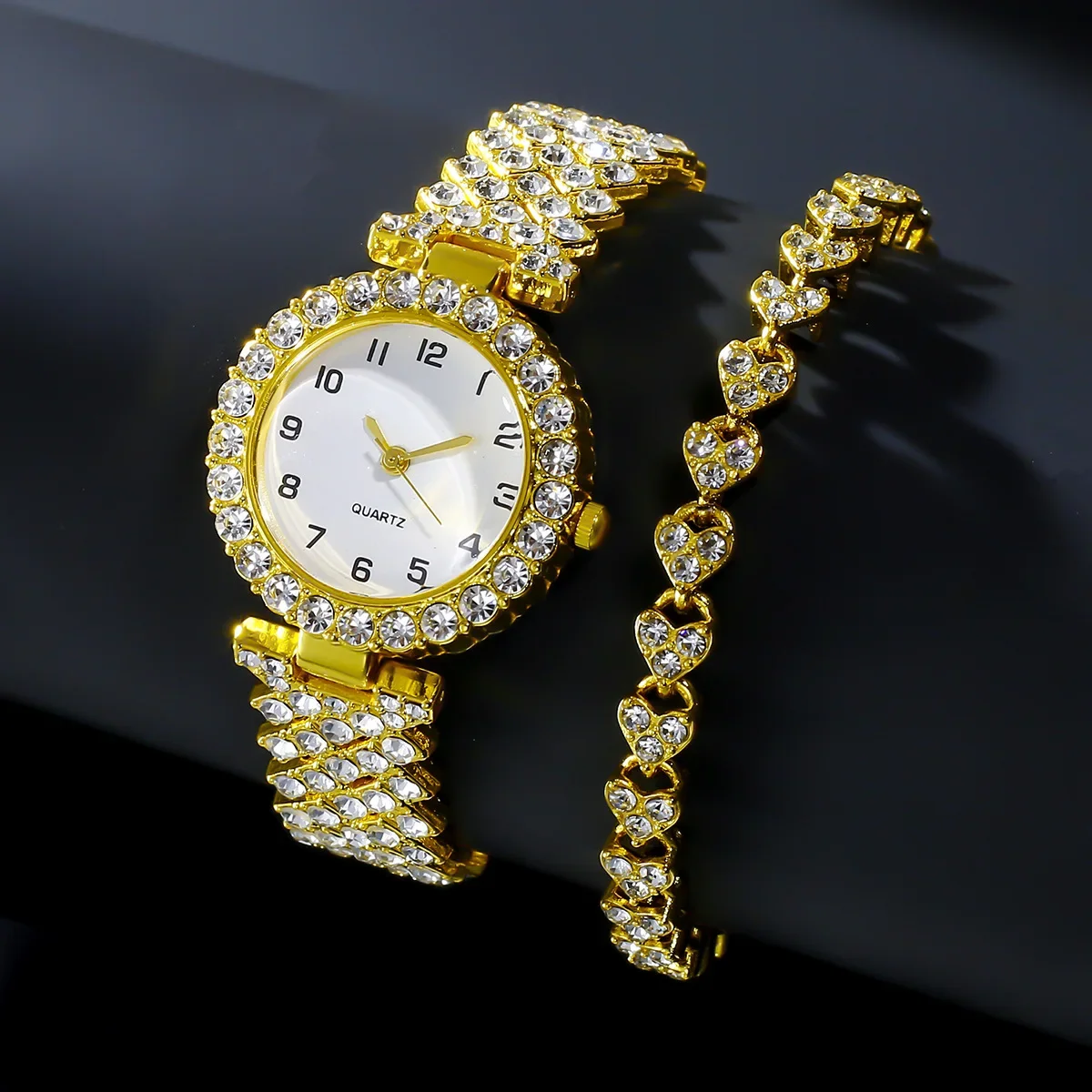 1pcs/2pcs Luxury Fashion Women - Luxury Watch Female 评论和价格