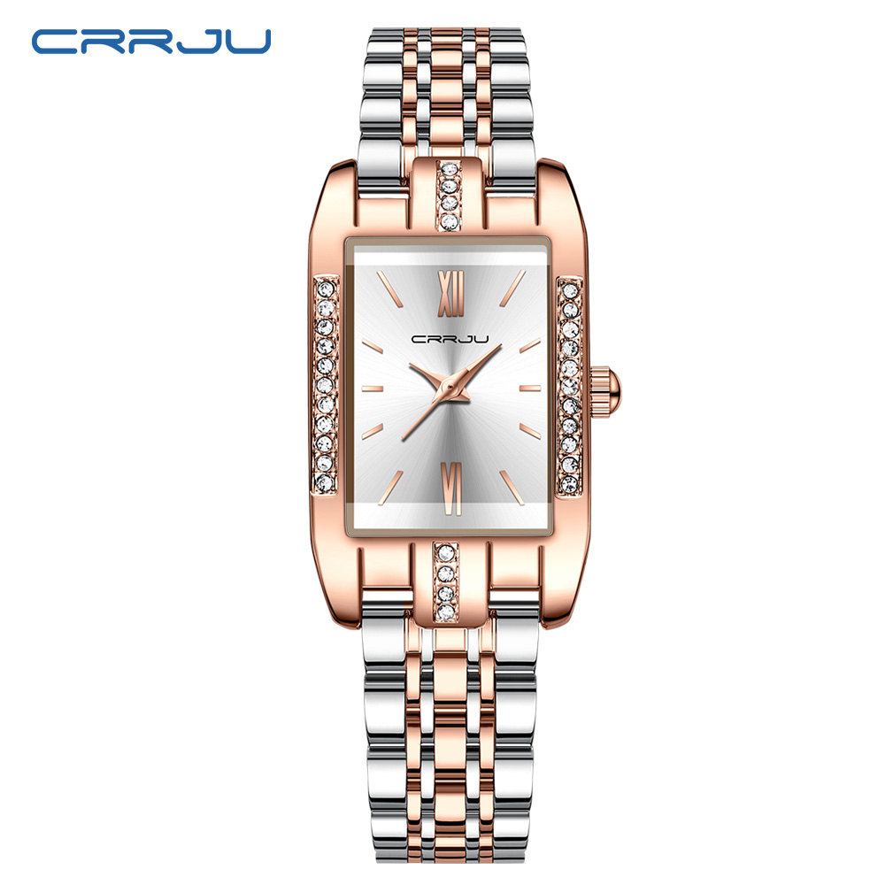 CRRJU Luxury Square Watch for  - Luxury Watch Deals 评论和价格