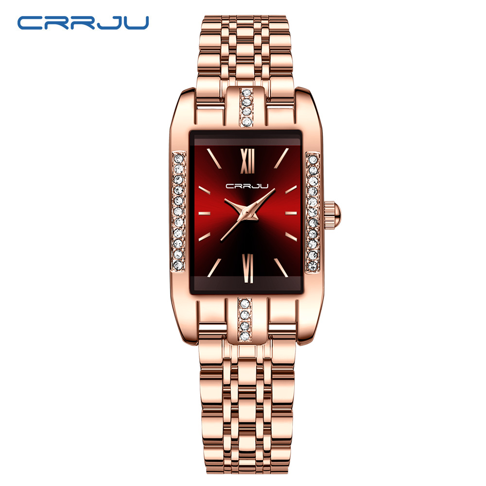 CRRJU Luxury Square Watch for  - Luxury Watch Deals 评论和价格