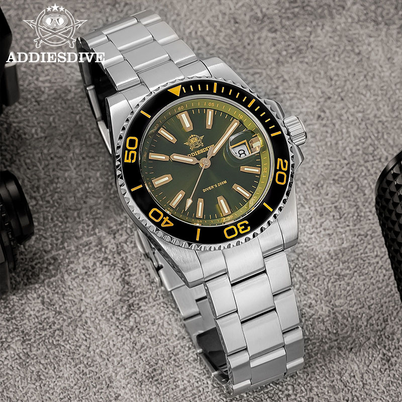 ADDIESDIVE New AD2510 Luxury M - Cloisonne Enamel Dial 评论和价格