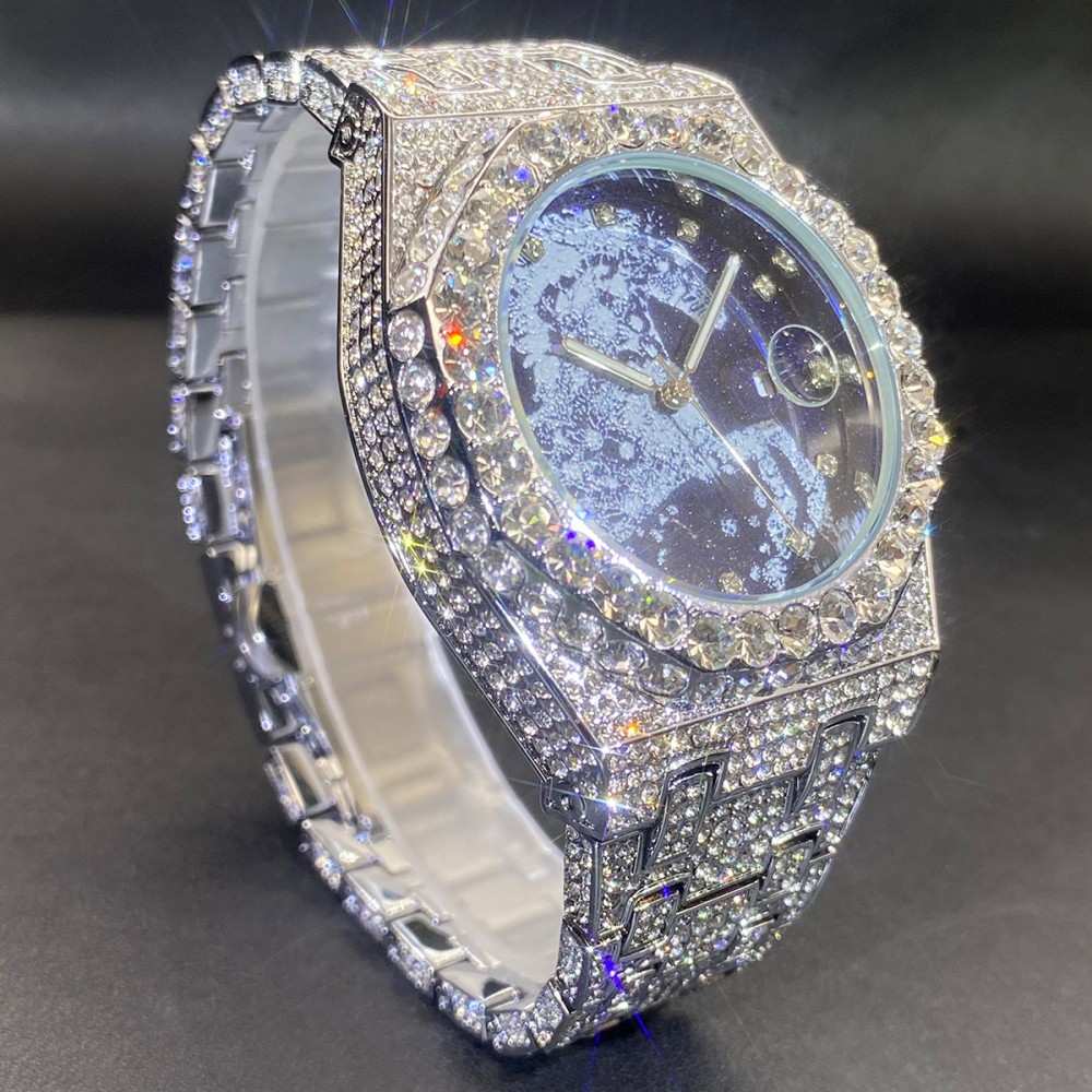 2026 Hip Hop Mens Quartz Watch - Luxury Watch Iceberg 评论和价格