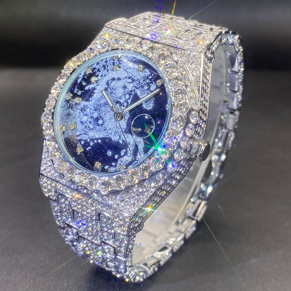 2026 Hip Hop Mens Quartz Watch - Luxury Watch Iceberg 评论和价格