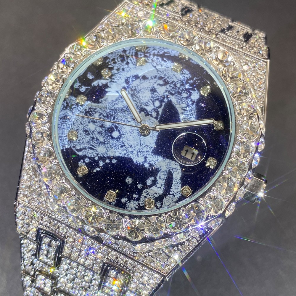 2026 Hip Hop Mens Quartz Watch - Luxury Watch Iceberg 评论和价格