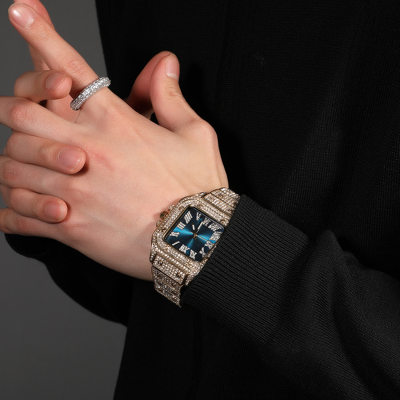 Hip Hop Luxury Quartz Wrist Wa - Luxury Watch Iceberg 评论和价格