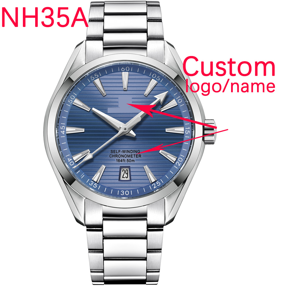 Luxury NH35 Movt Custom Logo 4 - Luxury Watch Deals 评论和价格