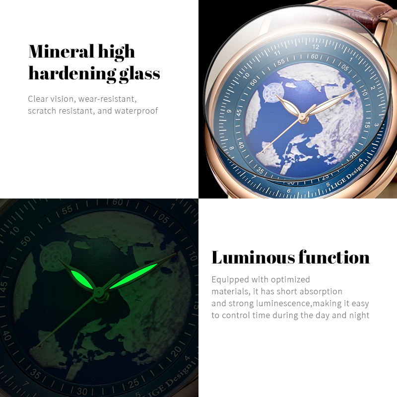 LIGE 2026 New Top Brand Luxury - Zen Luxury Watch 评论和价格