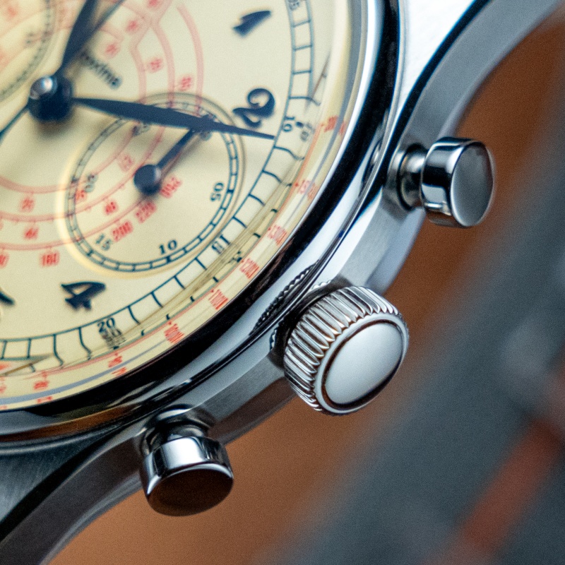 PROXIMA Men Chronograph Watch  - Cloisonne Enamel Dial 评论和价格