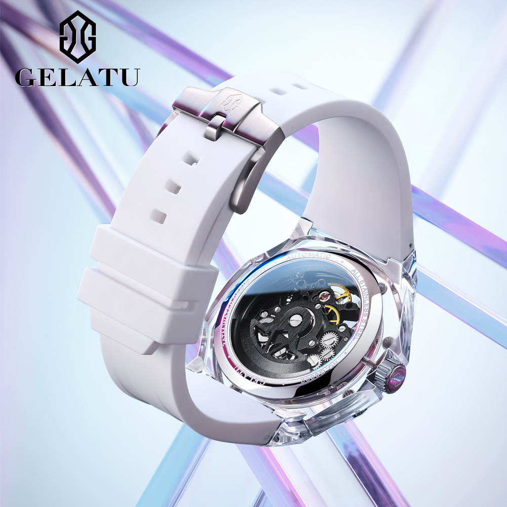GELATU 8002 Automatic Mechanic - Luxury Watch Leather 评论和价格