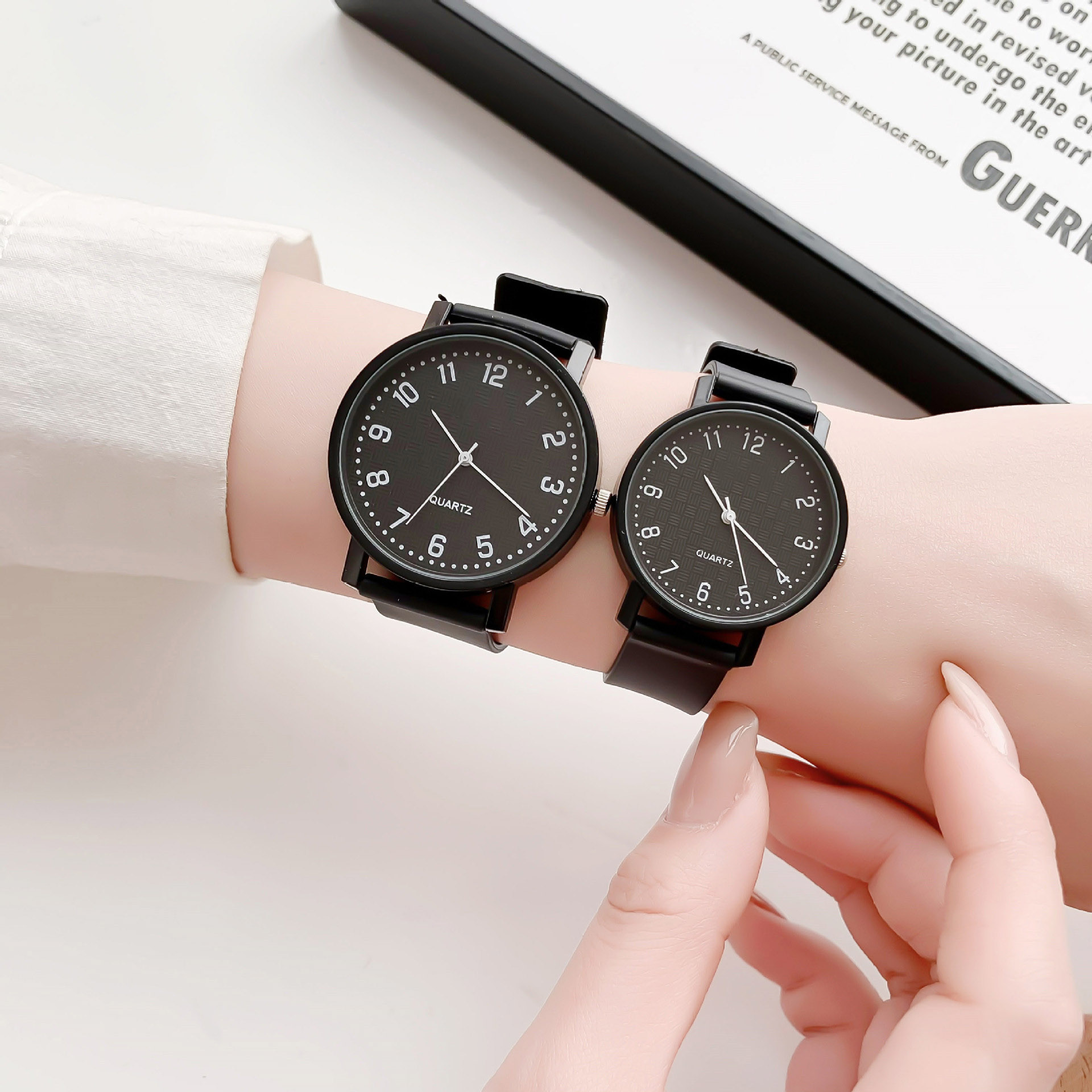 Simple Black Watch Quartz Watc - Luxury Watch Deals 评论和价格