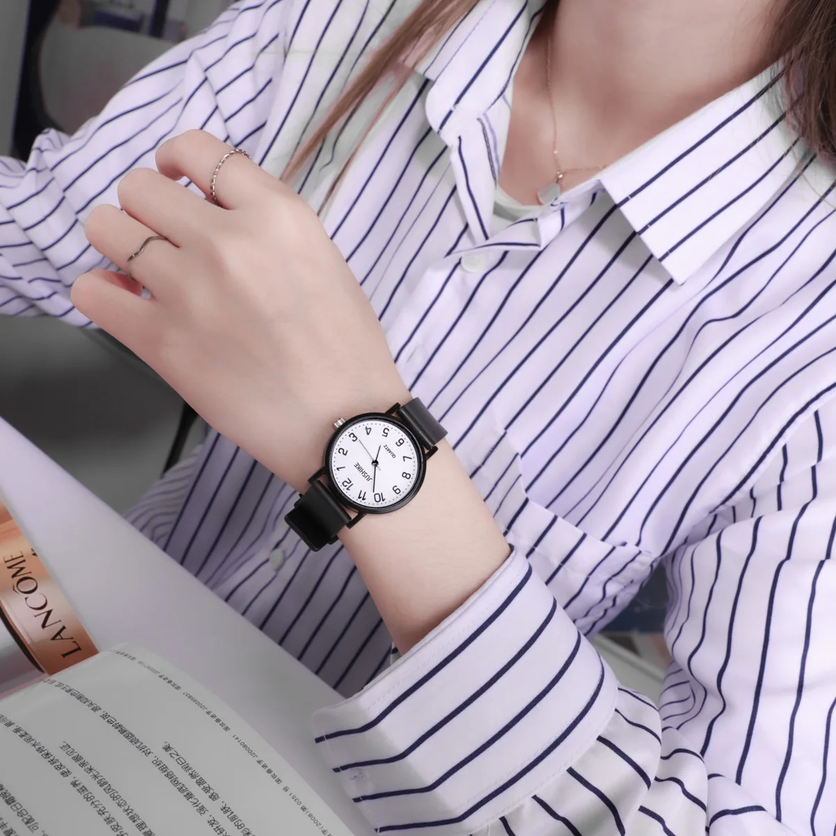 Simple Black Watch Quartz Watc - Luxury Watch Deals 评论和价格