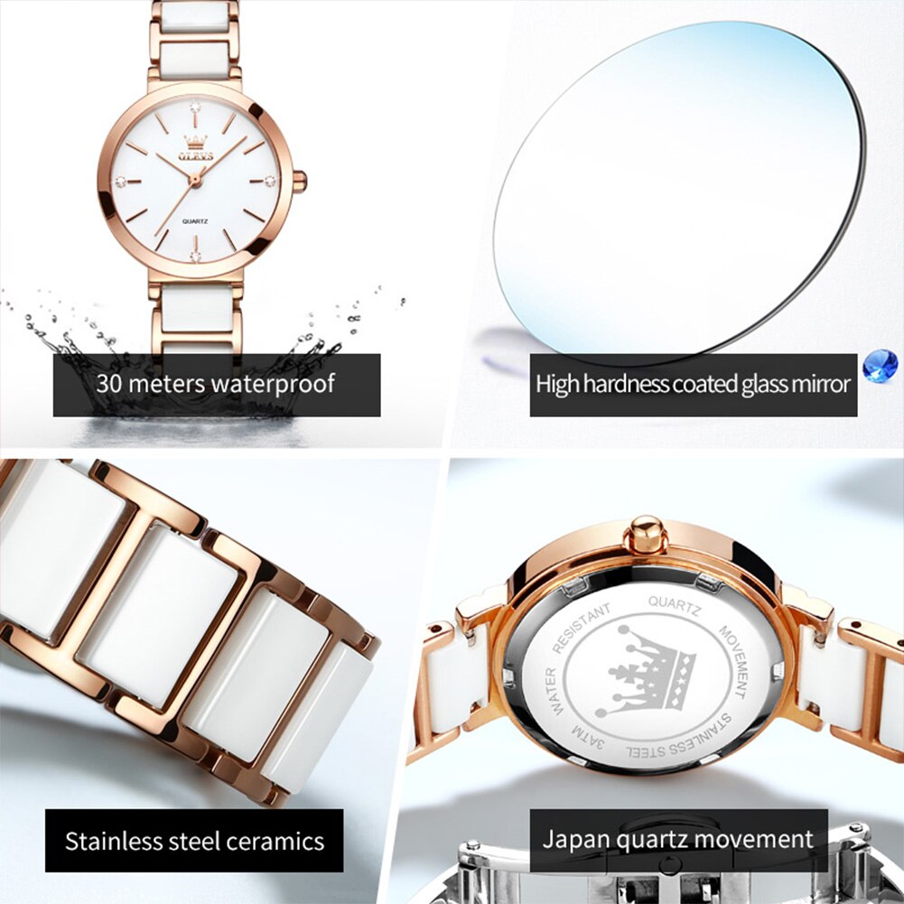 OLEVS Fashion Women Watches Re - Luxury Watch Female 评论和价格