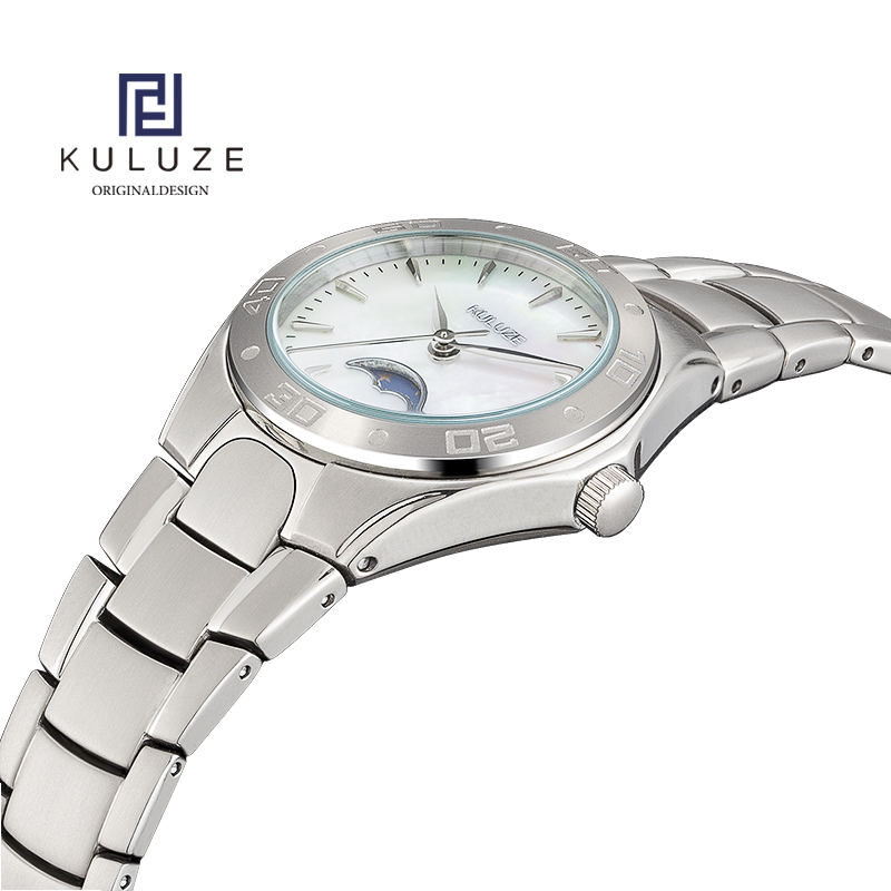KULUZE Titanium Lady Watch Swi - Luxury Watch Moon Phase 评论和价格